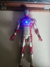 2013 Iron Man Red Marvel Subs Hasbro Toy Action Plastic  Figure B2