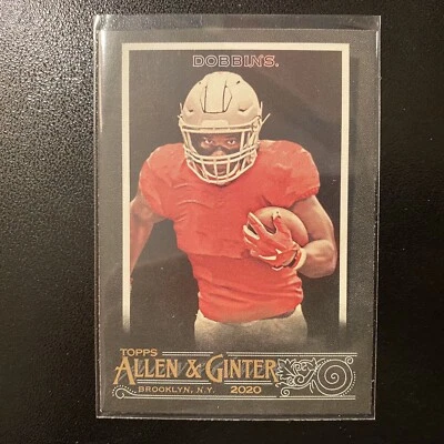 2020 TOPPS ALLEN AND GINTER X J.K. DOBBINS BLACK BORDER #152 OHIO STATE - Image 1 of 2