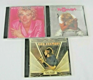 Rod Stewart 3 Discs 3 Albums Assorted Albums Rock Music CD Lot Set Free Shipping - Picture 1 of 12