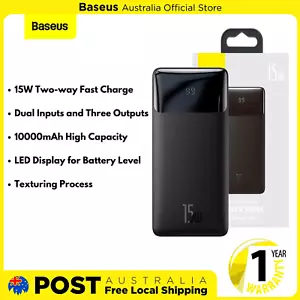Baseus Bipow Digital Display Power Bank 10000mAh 15W (Overseas Edition) - Picture 1 of 11