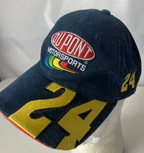 Jeff Gordon Dupont Motorsports Hat Cap Winners Circle #24 Spellout Logo Sewn - Picture 1 of 4