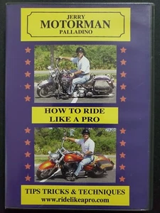 Jerry Motorman Palladino - How to Ride Like a Pro: Tips Tricks (DVD, 2002) OOP - Picture 1 of 3