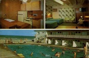 South Padre Island,TX Miramar Resort Motel Cameron County Texas Postcard - Picture 1 of 2