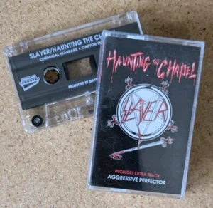 Slayer Haunting The Chapel Cassette Tape 3984-14034-4 - Picture 1 of 8