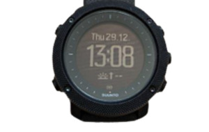 Suunto Traverse Alpha Men's Wristwatch Black Dial Digital Very Good