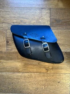 Leather saddlebag for Motorcycle - Foto 1 di 12