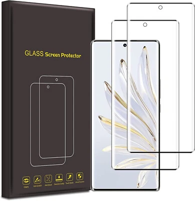 BNBUKLTD® 2 Pack For Honor 70 Glass Screen Protector Full Coverage