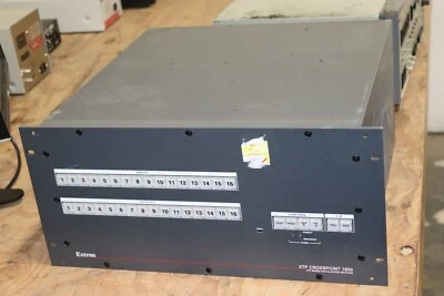 Extron XTP CrossPoint 1600 with   Cards - Image 1 of 2