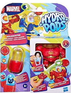Hydro Pods Marvel Hulkbuster Aqua Armor Mech Suit Battle Set Giocattolo Acqua Onda 1 - Foto 1 di 9