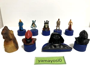 Star Wars Bottle Cap & Clip japan import USED 9 piece Set - Picture 1 of 11