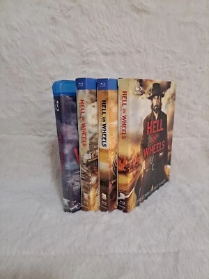 AMC Hell On Wheels Season 1-4 Blu-ray Discs/Mint! Slipcovers - Image 1 of 4