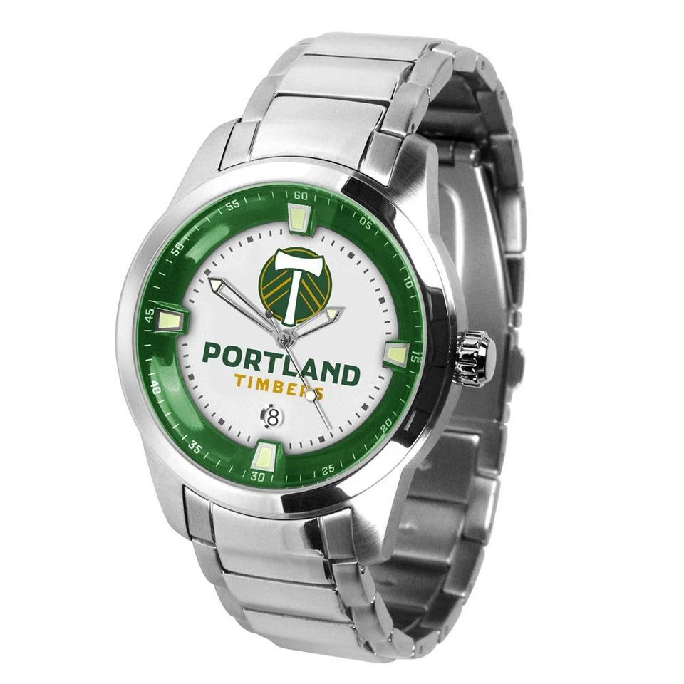 Mens Portland Timbers Watch Stainless Steel Titan Watch - Image 1 of 4