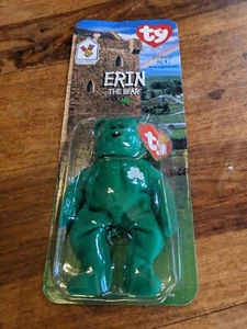 Erin The Bear - McDonald's Ty Beanie Baby New in Sealed Package POSSIBLE ERRORS? - Picture 1 of 4