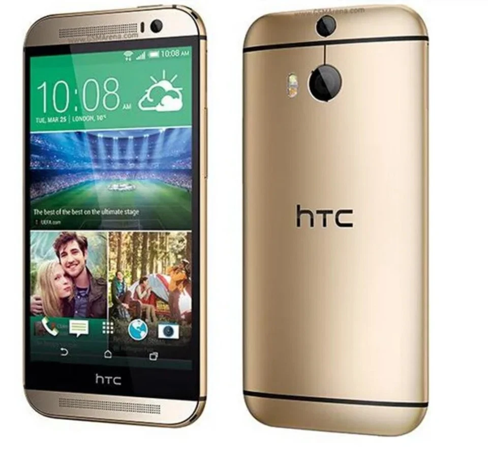 HTC One M8 Original Unlocked 16GB/32GB ROM 4.7inch 4MP Camera Mobile Phones - Imagen 1 de 4