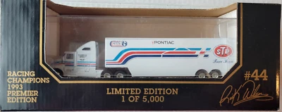 NASCAR - #44 Rick Wilson - 1993 STP Race Team - 1:87 Die Cast Transporter, New - Image 1 of 4