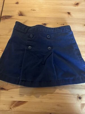 Old Navy Girls Plus Size 10/12 Uniform Skort Navy Blue Pull On Elastic Waist - Image 1 of 4