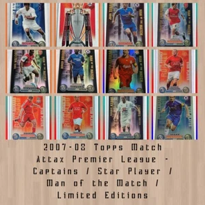 07-08 Topps Match Attax Premier League - MOTM - Limited - Star Player - Rookie - Imagen 1 de 221