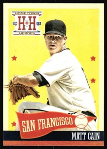 2013 Panini Hometown Heroes Matt Cain #115 San Francisco Giants - Picture 1 of 2