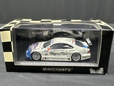 1:43 Minichamps Mercedes CLK DTM 2001 Th.Jäger #14 400013714 Diecast Car - Image 1 of 4