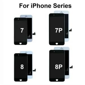 For iPhone 7 8 Plus LCD Screen Digitizer Replace Touch Display+Home Button Parts - Picture 1 of 24