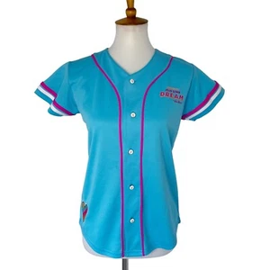 Jojo Siwa 03 D.R.E.A.M. Tour Jersey Shirt Top Youth XL YXL Girls Teen Tween Blue - Picture 1 of 12
