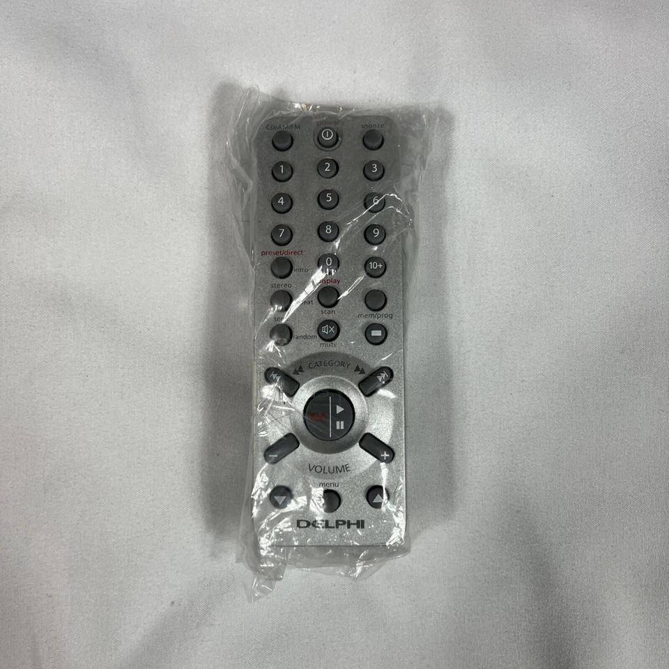 Delphi SKYFi SA10034 XM Radio Boombox CD AM FM P10793A Remote Control Tuner - Image 1 of 4