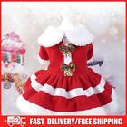 Santa Claus Dog Skirt Comfortable Xmas Puppy Costume Christmas Dress Up Supplies