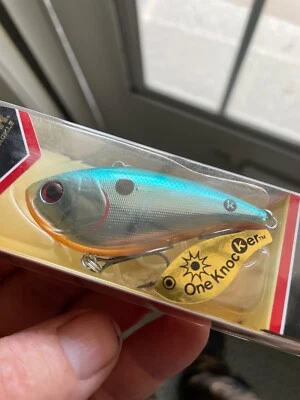 Xcalibur XR50 Chrome blue one knocker Fishing Lure Crankbait VERY RARE NIP NOS! - Image 1 of 3
