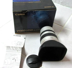 Canon XL 16x Zoom 5.5-88mm F/1.6-2.6 II IS Video Lens Optical Image Stabilizer - Picture 1 of 8