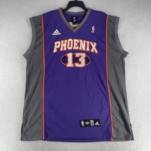 Adidas NBA Authentics Steve Nash #13 Phoenix Suns Jersey Men’s Size 52 - Picture 1 of 8