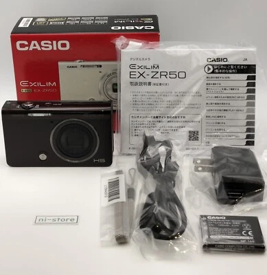 CASIO EXILIM EX-ZR50 Brown 16.1MP Compact Digital Camera From Japan - Mint A+ - Image 1 of 4