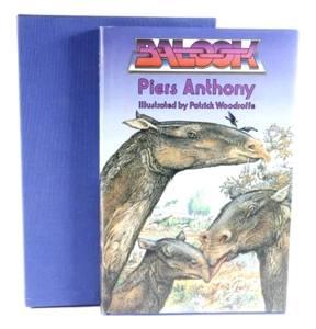 BALOOK Signed Numbered Piers Anthony 176/250 Slipcover Case DJ Stated 1st/1st - Imagen 1 de 12