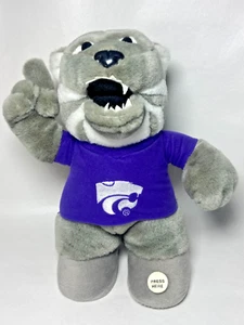 Kansas State University Applause Willie Wildcat Plush Mascot Fight Song 12" Gift - Picture 1 of 7