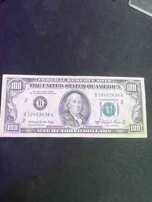 1981-A $100 Federal Reserve Note - Image 1 of 2