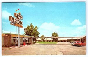 Troy Alabama Grimes Motel Restaurant chrome postcard D010 - Picture 1 of 2