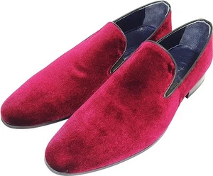 Original Chelsy - Italienische Designer Freizeit Party Slipper Pferdefell rot 40 - Bild 1 von 6