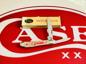 1980 CASE XX SR 6220 PEANUT JACK KNIFE SMOOTH ROSE RED APPALOOSA W/ BOX 10 DOTS - Picture 1 of 6