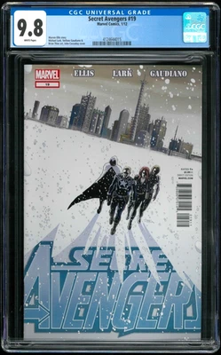SECRET AVENGERS 19 - CGC 9.8 (Primera aparición Mr. Knight TRAJE (Moon Knight)) Foto 1 de 2