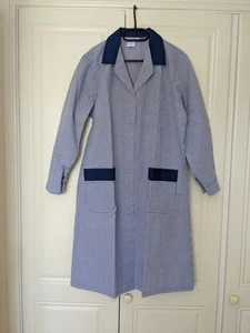 Alexandra Damen EU46/UK18 Overall Kurzarm Uniform hellblau Gingham kariert - Bild 1 von 10