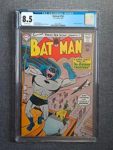 Batman #162 CGC 8.5 OW PAGES 1964   Silver Age Batwoman appearance - Picture 1 of 3