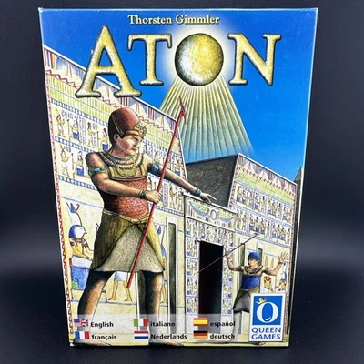 Aton (Board Game, 2005) Strategy Ancient Religious Egypt 2 Player COMPLETE - Image 1 of 4