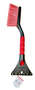 Eiskratzer Eisschaber Autoscheiben Kratzer mit Besen - 2-in-1 Kratzer NIGRIN - Bild 1 von 9