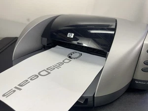 HP Deskjet 5550 Workgroup Inkjet Printer With Power Supply USB Cord Desktop - Picture 1 of 16