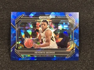 2023 Panini Prizm Draft Picks Blue Ice Prizm 48/99 Keyonte George #47 Rookie RC. - Picture 1 of 2
