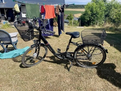 E-Bike Zündapp Green 3.0 Alu Citybike Damen 26“: Tiefeinsteiger; gut erhalten! - Bild 1 von 2