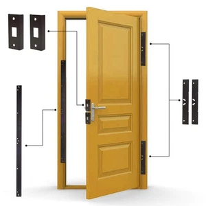 MAX – Complete Door Reinforcement Set for Jamb Frame Strike Plate — DIY Home Doo - Picture 1 of 7