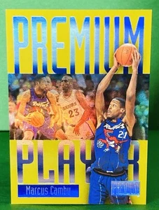 1997-98 SkyBox Premium Player Marcus Camby Toronto Raptors #6 - Rare - SSP Mint - Picture 1 of 4