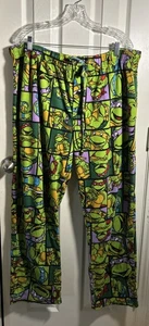 Nickelodeon Teenage Mutant Ninja Turtles Adult Pajama Pants Size 2XL - Picture 1 of 5