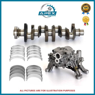 RANGE ROVER 2.0 D MOTOR AJ200D 204DTD CIGÜEÑAL + JUEGO DE RODAMIENTOS Y BOMBA DE ACEITE Foto 1 de 4