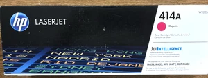 GENUINE HP 414A LaserJet Toner Cartridge - Magenta (W2023A) - FACTORY SEALED - Picture 1 of 6